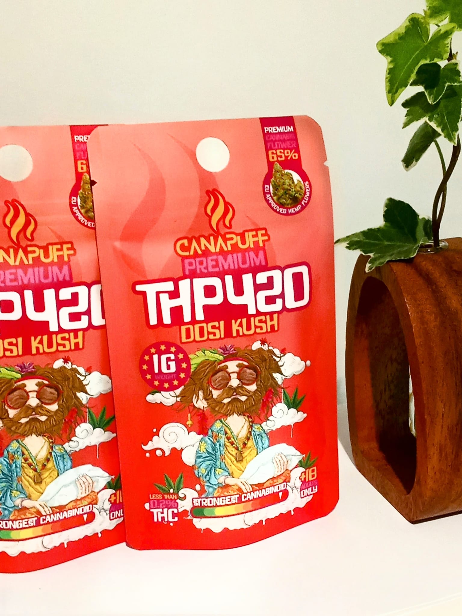 Flores THP420 Dosi Kush 65% - 1g